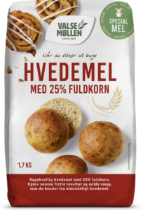 Hvedemel med 25% fuldkorn